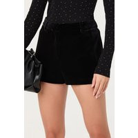 ASTR the Label | Wynn Velvet Shorts in Black | Size S | ASTR The Label (US)