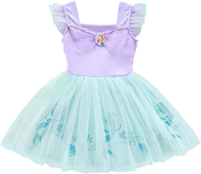 Dressy Daisy Princess Dress Halloween Costumes Fancy Party Birthday Summer Dresses for Toddler & ... | Amazon (US)