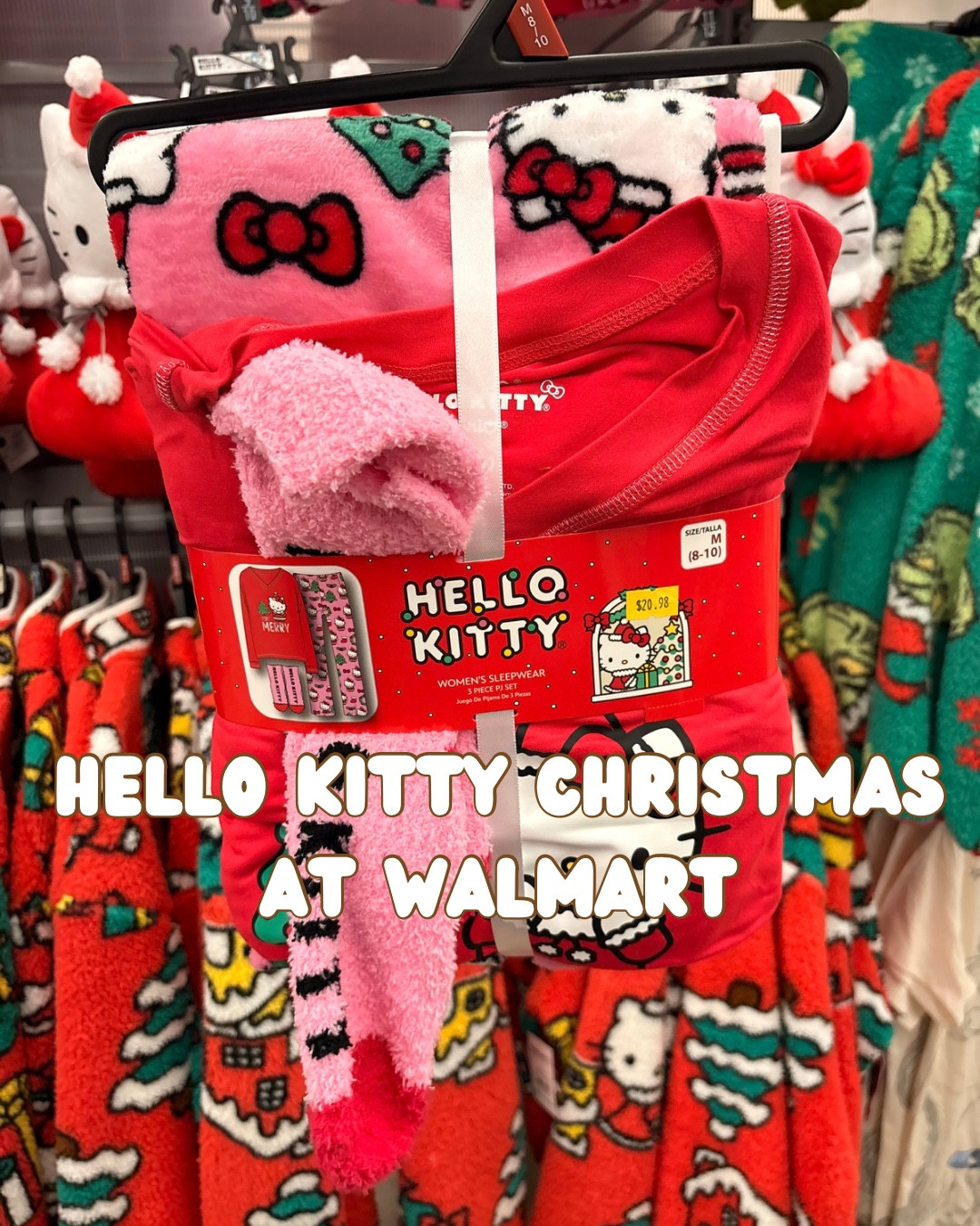 🎀 HELLO KITTY 🎀 AT WALMART ❣️ Women’s Section ❣️

#hellokitty #walmart #walmartfinds #walmartstyle #walmartfashion #hk #hellokittylover #hellokityyaddict #pajamas #womens #christmas #slippers #sweater 

#LTKStyleTip #LTKGiftGuide #LTKHoliday