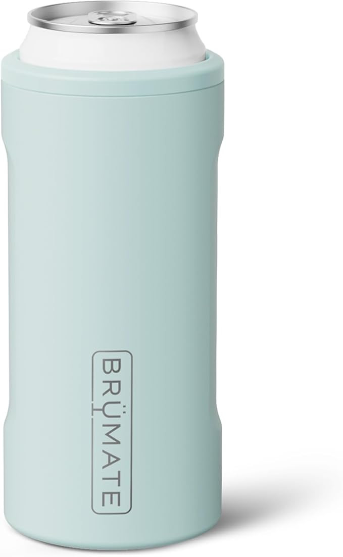 BrüMate Hopsulator Slim Can Cooler Insulated for 12oz Slim Cans | Skinny Can Insulated Stainless... | Amazon (US)
