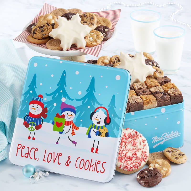 Peace Love & Cookies Large Combo Tin

       0.0 star rating   Write a review | Mrs. Fields