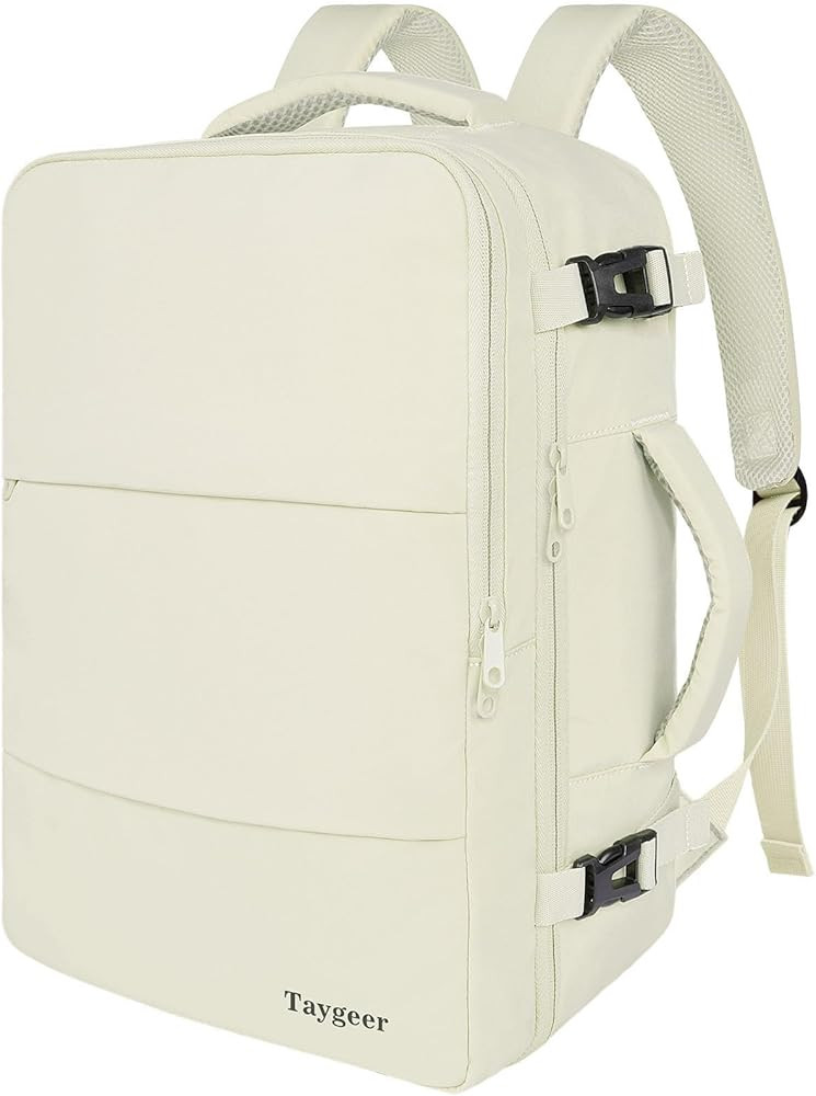 Taygeer Travel Backpack for Women, Carry On Backpack with Shoe Pouch, TSA 15.6" Laptop Back Pack ... | Amazon (US)