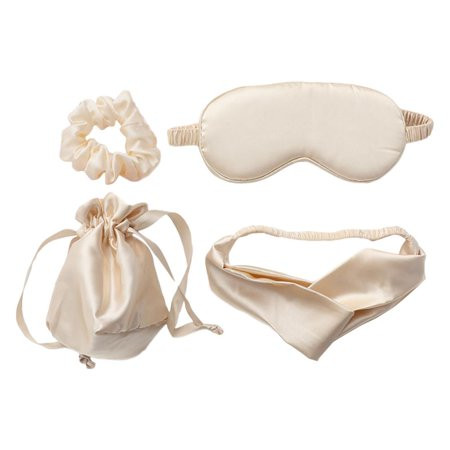 Pwtool Eye Masks for Sleeping Super Smooth Silk Satin Sleeping Eye Masks Deep Sleep Soft Delicate El | Walmart (US)