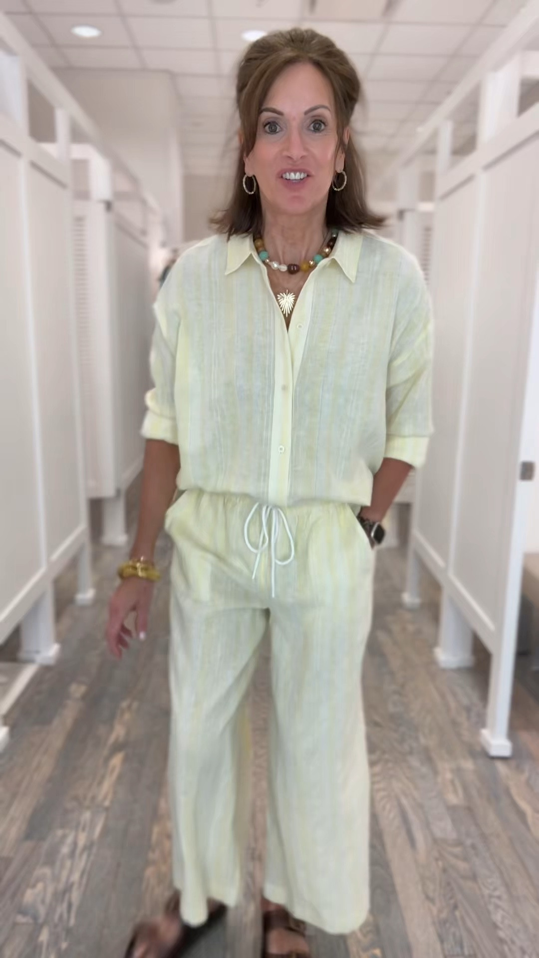 Linen blend shirt & pants - medium 

Sandal discount : F4_ANNIE

Summer style 
Vacation 
Travel 

#LTKSaleAlert #LTKTravel #LTKMidsize