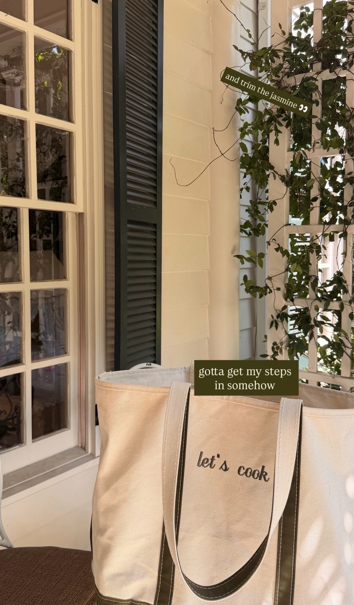 Canvas tote 🤍