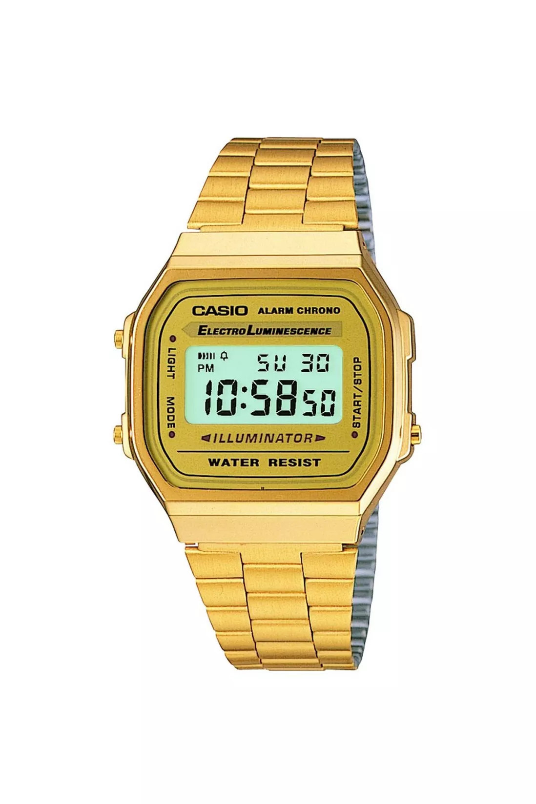 Watches | Classic Leisure Gold Plated Stainless Steel Quartz Watch - A168Wg-9Ef | Casio | Debenhams UK