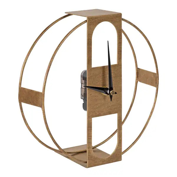 Kate and Laurel Urgo Numberless Metal Tabletop Clock - Bed Bath & Beyond - 32998439 | Bed Bath & Beyond