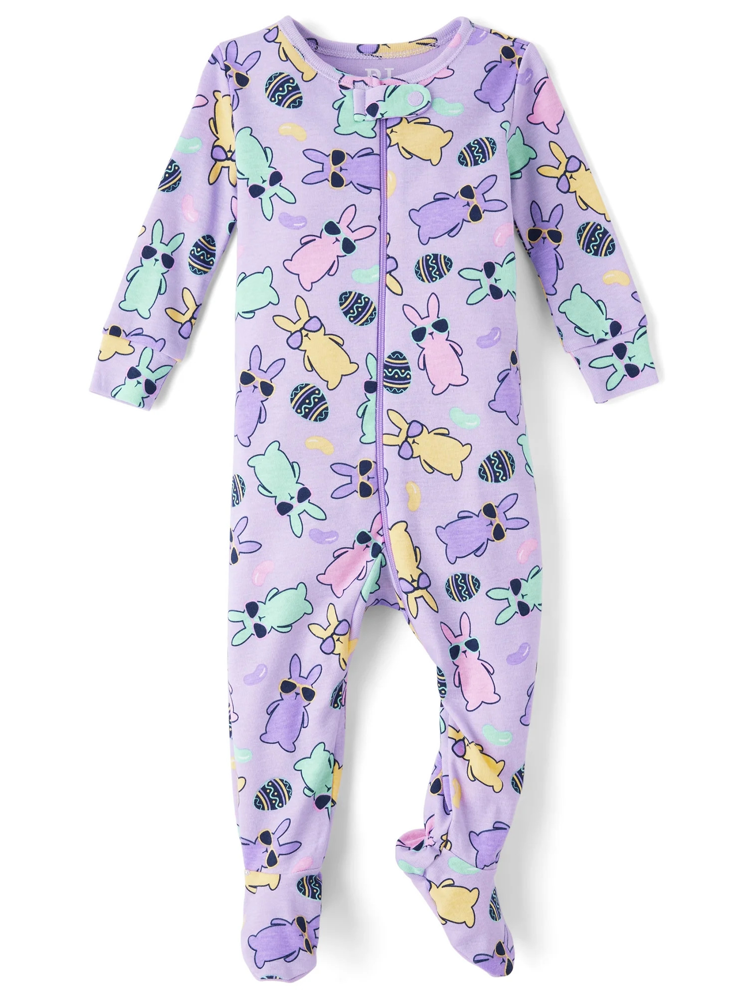 The Children's Place Easter Long Sleeve Family Matching Onesie PJs, Sizes NB-5T | Walmart (US)