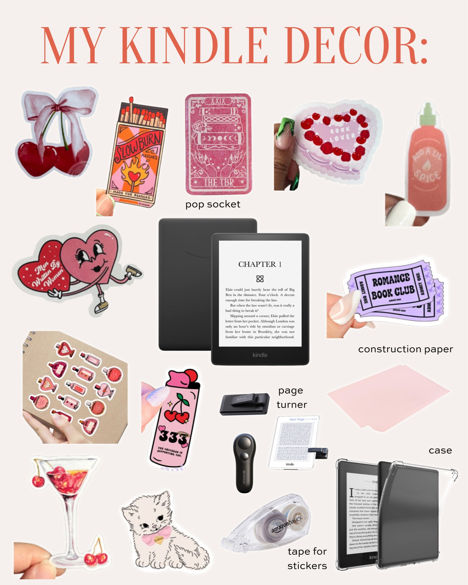 My kindle decor!

Kindle stickers, kindle gadgets, kindle finds, kindle must haves, kindle finds, amazon finds, amazon must haves, kindle decor, cute kindle finds, cute kindle stickers, reading stickers, book lover stickers, book lover, Etsy finds, Etsy stickers

#LTKHome #LTKSeasonal #LTKTravel