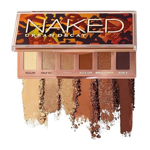 URBAN DECAY Naked Mini Eyeshadow Palette, 6 Multi-use Shades, Ultra-Blendable, Long-lasting Wear,... | Amazon (US)