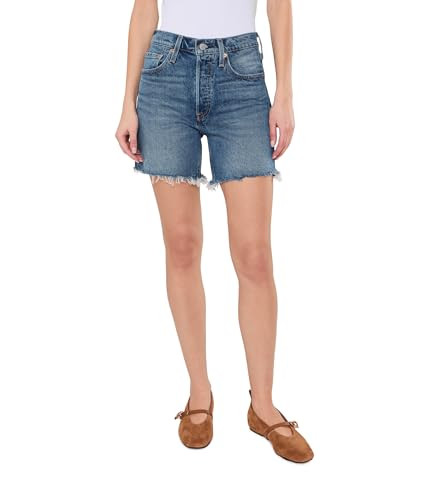Levi's Women's 501 Mid-Thigh Shorts, (New) Blow Big Horns (Shrink-to-fit), 33, Standard at Amazon... | Amazon (US)