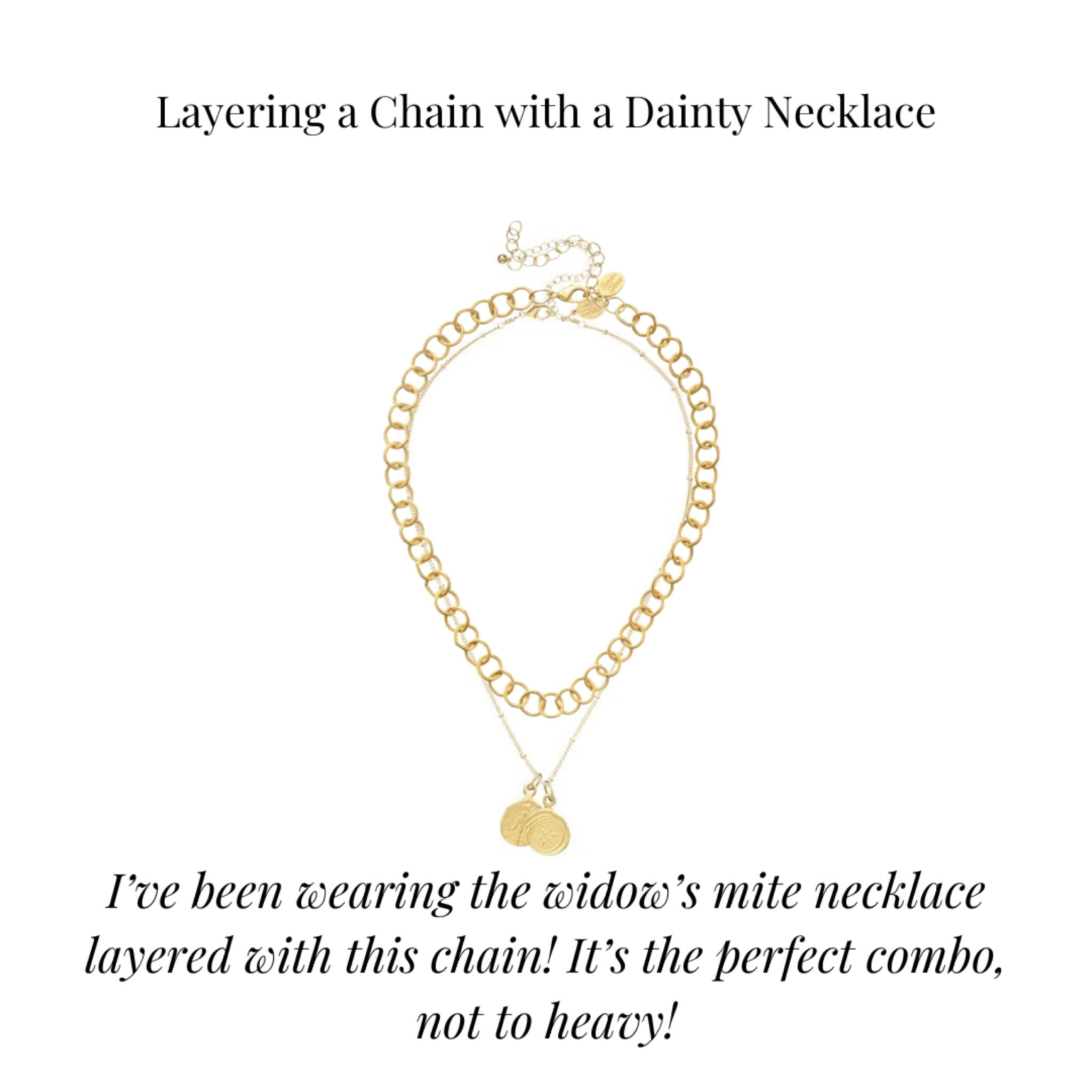 So pretty and love the meaning behind the widow’s mite!