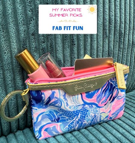 FAB FIT FUN ~ Summer Box

One of our favorite finds, the Lilly Pulitzer bright and cheery ID Case.

The size is perfect for necessities and even has a front window for your driver’s license.

Love, love, love it!





#LTKitbag #LTKunder50 #LTKtravel