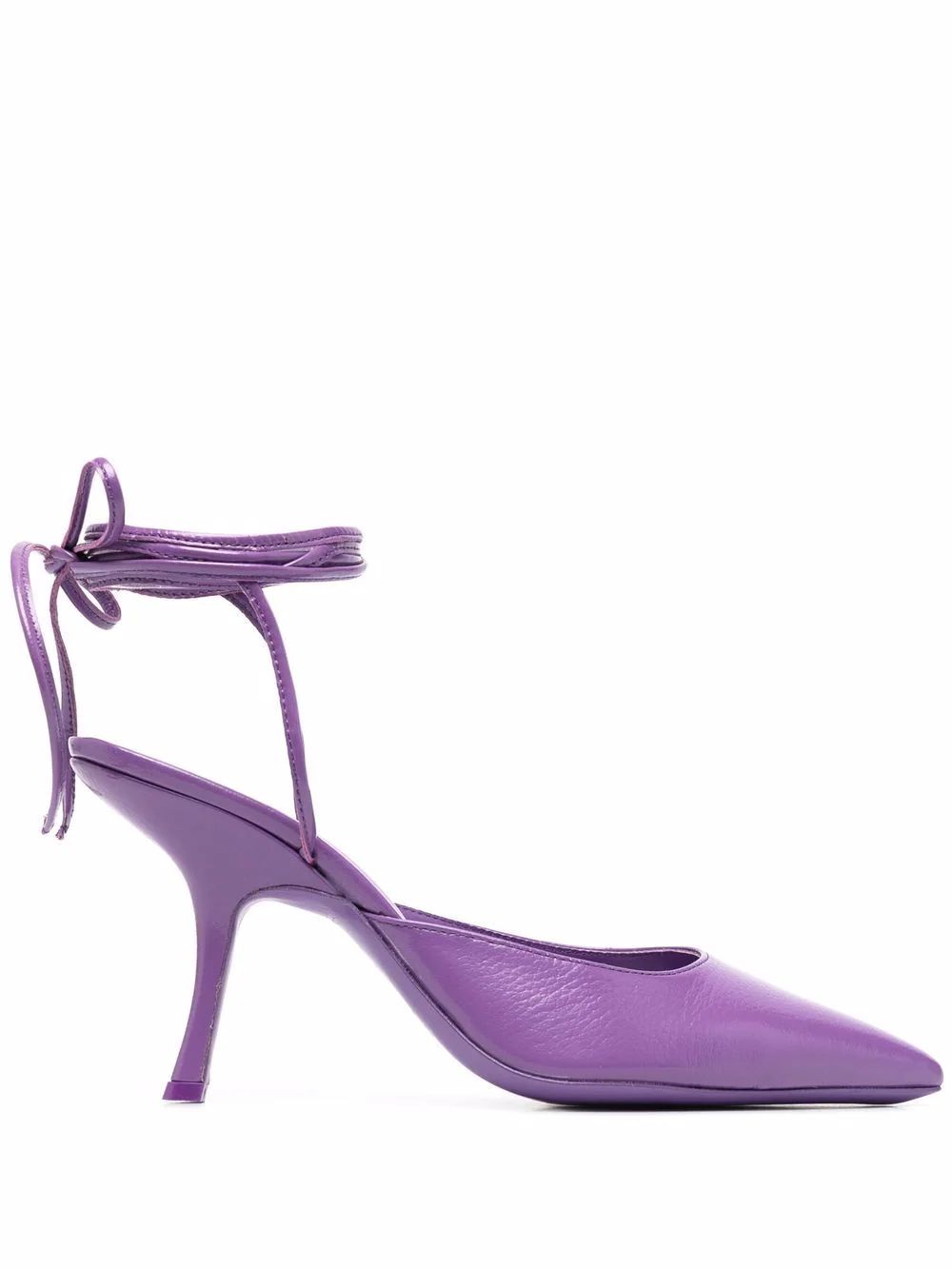 Jen lace-up 100mm pumps | Farfetch (AU)