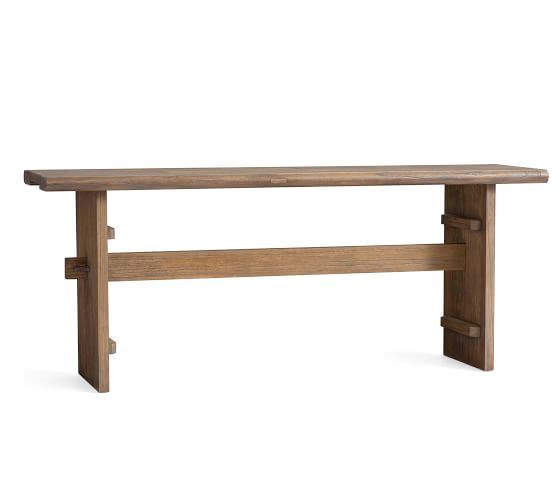 Easton 74" Reclaimed Wood Console Table | Pottery Barn (US)