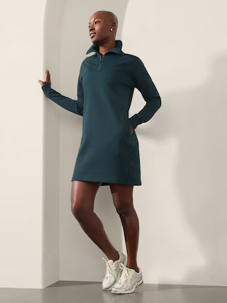 Cozy Karma 1/2 Zip Dress | Athleta
