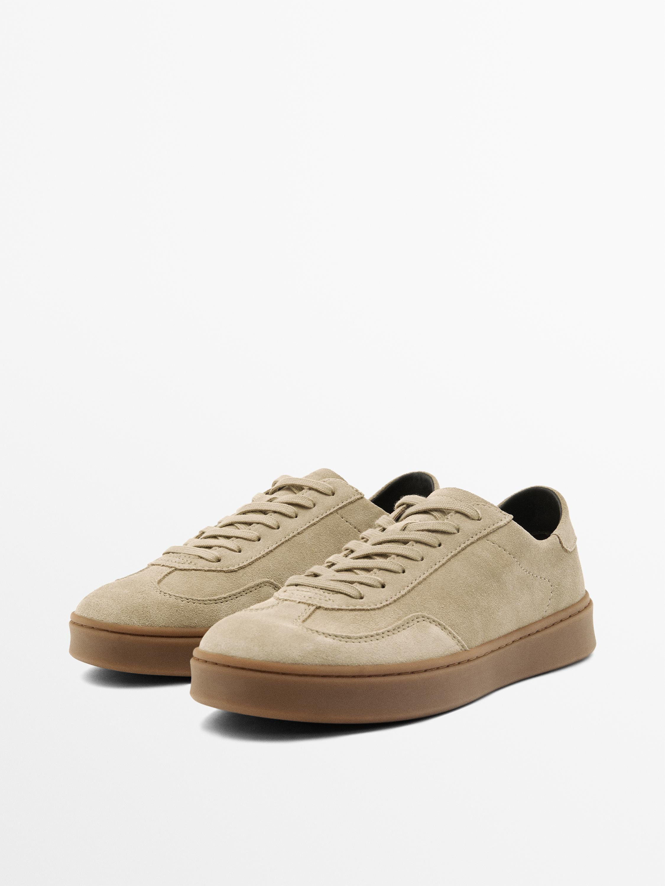 VIEW LOOK
Split suede leather trainers

 $200  Colour  Sand Brown  Add to basket | Massimo Dutti US