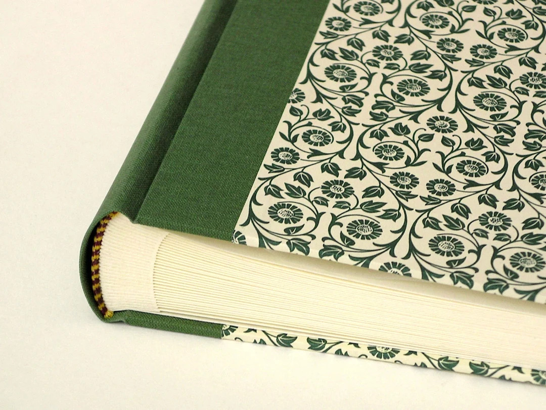 Fotoalbum 24x25 Cm Einband Italienisches CARTA VARESE Dekor viticcio Fiore Grün - Etsy | Etsy (US)