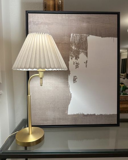 Loving the style of this new table lamp from Hearth & Hand at Target! 

pleated shade, empire shade, gold, new release, Target home decor

#LTKfindsunder100 #LTKstyletip #LTKhome