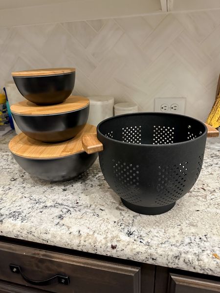 Amazon home finds! Strainer and mixing bowls 

#LTKhome