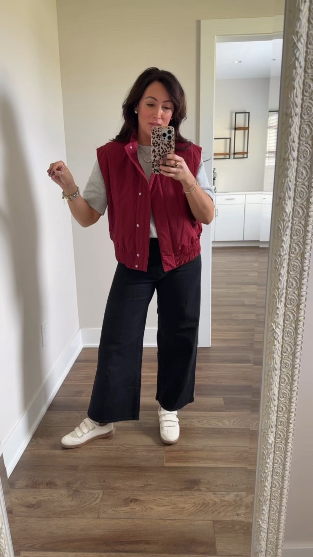 TARGET 🎯 TUESDAY 
• medium sweater 
• medium vest 
• size 8 regular denim 
• shoes true to size 


#LTKFindsUnder50 #LTKStyleTip #LTKSeasonal