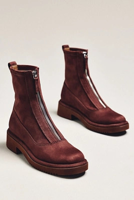 Dolce Vita Shante Zip-Front Boots | Anthropologie (US)