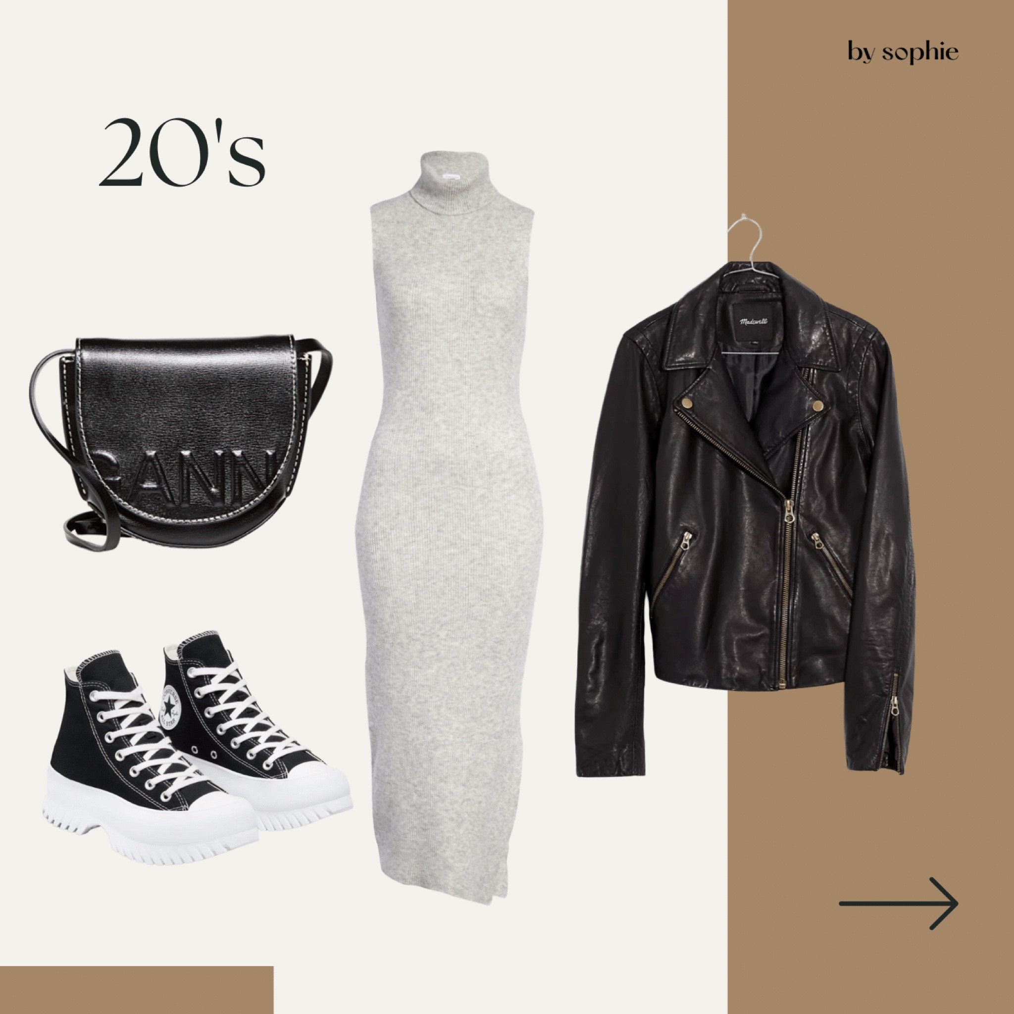 Styling a leather jacket in your 20s! Mix it up with a sweater dress and sneakers 🙌🏼

#LTKSeasonal #LTKHoliday #LTKstyletip