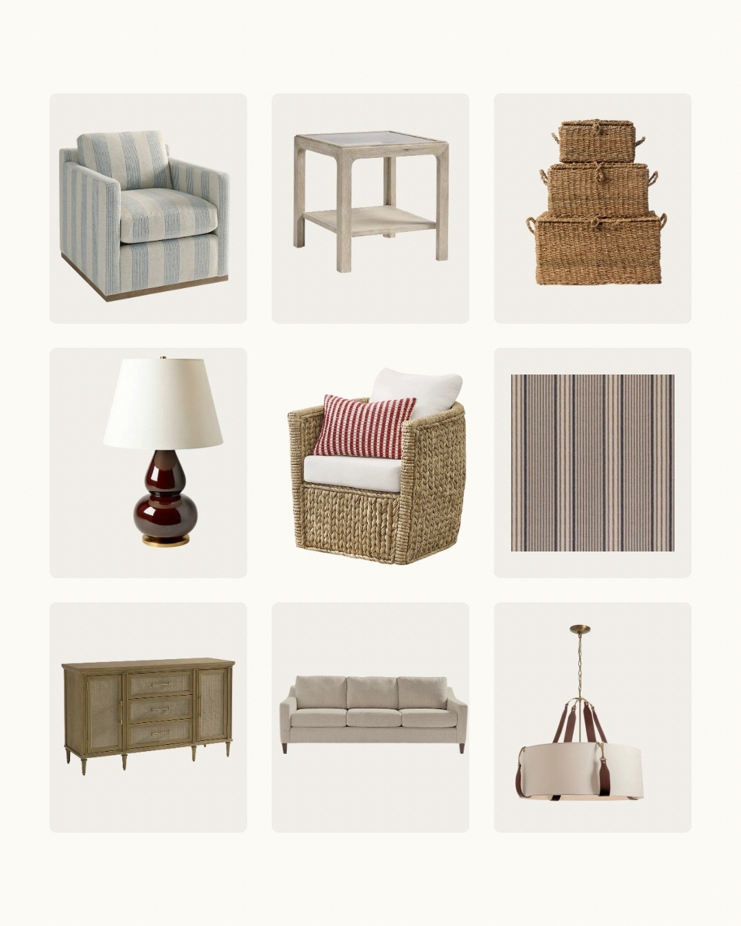 Coastal, but not kitschy.
Soft stripes, woven textures, warm wood tones, and relaxed silhouettes that feel timeless—not themed. This is the kind of coastal decor that works year-round, whether you’re near the water or just craving that calm, breezy feel at home.

Grounded. Collected. Designed for living.

Shop my curated coastal favorites—pieces I use, specify, and trust in real homes.

#CoastalDecor #CoastalInspired #RelaxedLuxury #CypressAndCo #CalycoApproved #HomeEssentials #NeutralHome #LayeredLiving


#LTKmomlife #LTKHome #LTKdayinmylife