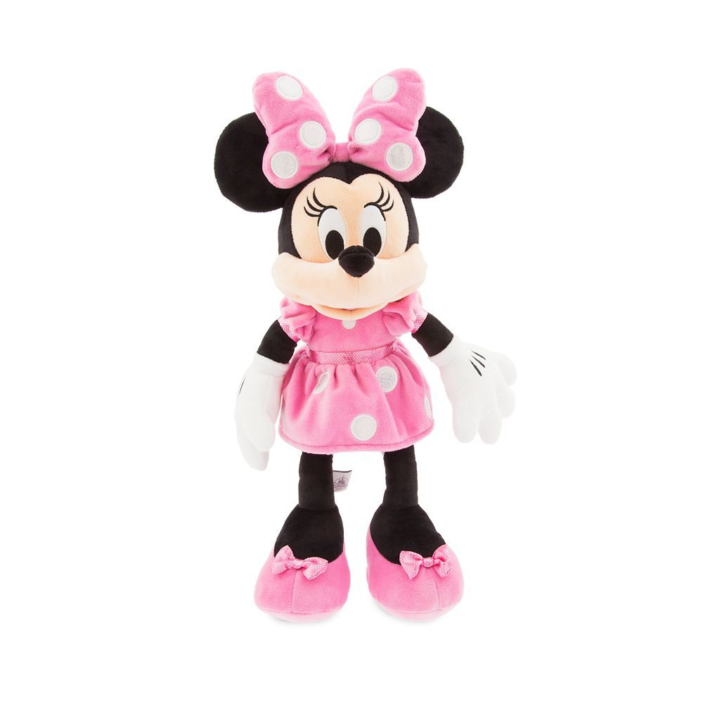 Minnie Mouse Plush – Pink – Medium 18'' – Personalized | Disney Store