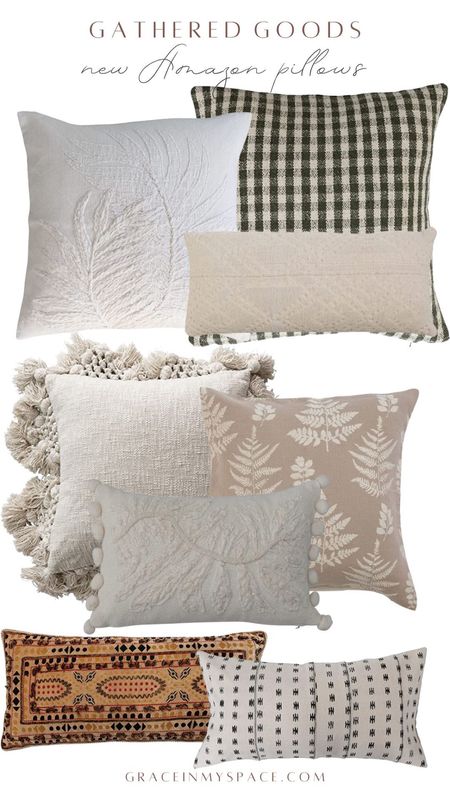 New throw pillows on Amazon! Love these neutral pillows for winter decor that flows into spring easily  

#LTKunder50 #LTKhome #LTKSeasonal