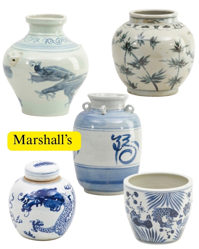 Legend accents at Marshall’s! Sale, blue and white vase, ginger jar, flower pot, French, coastal, modern, dragon.

#LTKSaleAlert #LTKHome