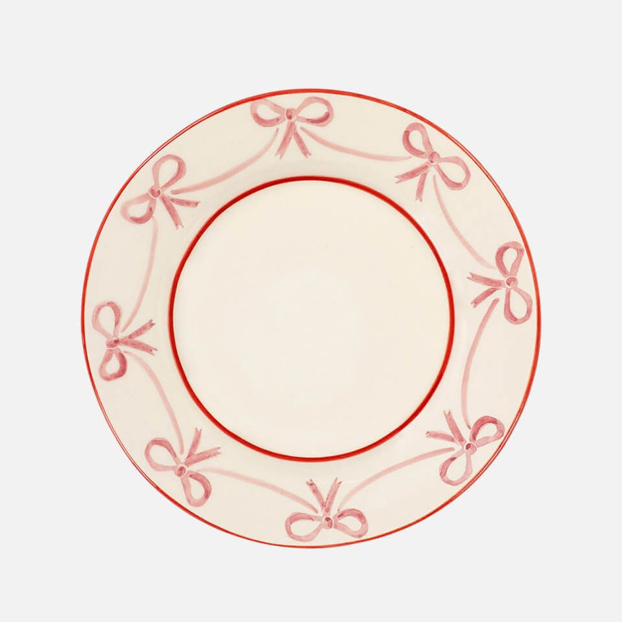 anna + nina Extravagant Bow Dinner Plate | Coggles (Global)