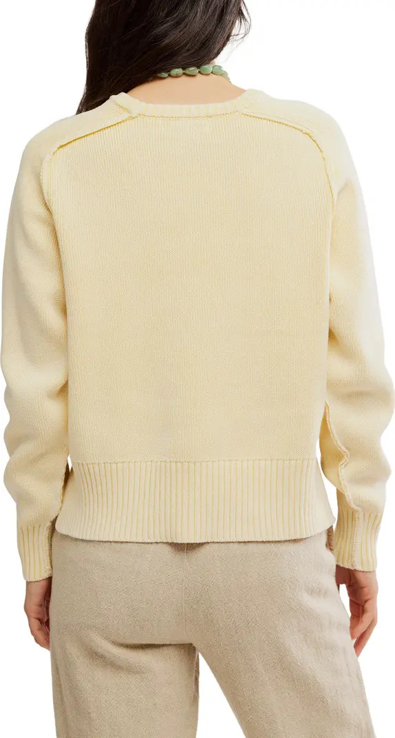 Spring Street Cotton Crewneck Sweater | Nordstrom