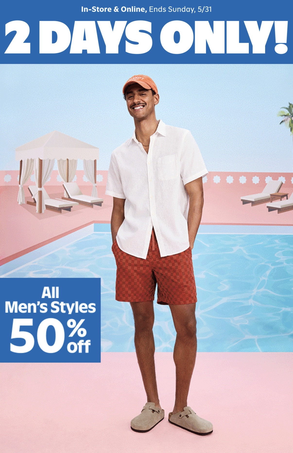 50% off men’s clothes at Old Navy just sounds like a good excuse to stock up on all the summer basics 😂 Shorts, tees, polos, and comfy everyday outfits all on sale.

Shop these Old Navy deals now on my LTK.

#ShoppingWithPriiincesss #OldNavy #MensStyle #LTKStyle #LTKFashion #FashionFinds #MensFashion #OutfitGoals #StyleFinds #ClosetRefresh #TrendAlert #BudgetFriendlyFashion #SummerReady #AtlantaMom #Atlantamom #Atlantabloggers #Atlantablogger #AtlantaCreator #Atlantacontentcreators #Atlantacontentcreator

#LTKTravel #LTKSaleAlert #LTKMens