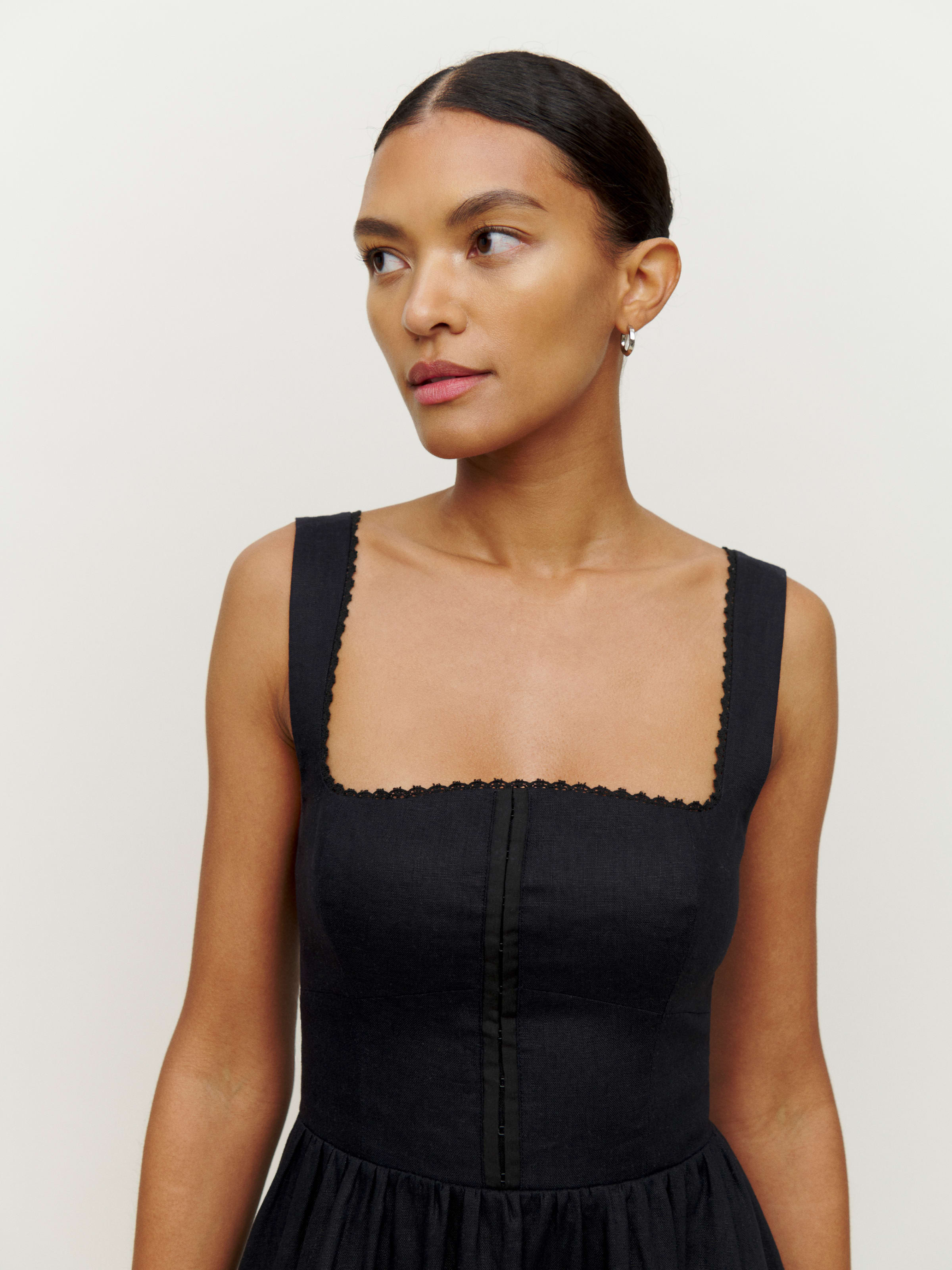 Tagliatelle Linen Dress | Reformation (Global)