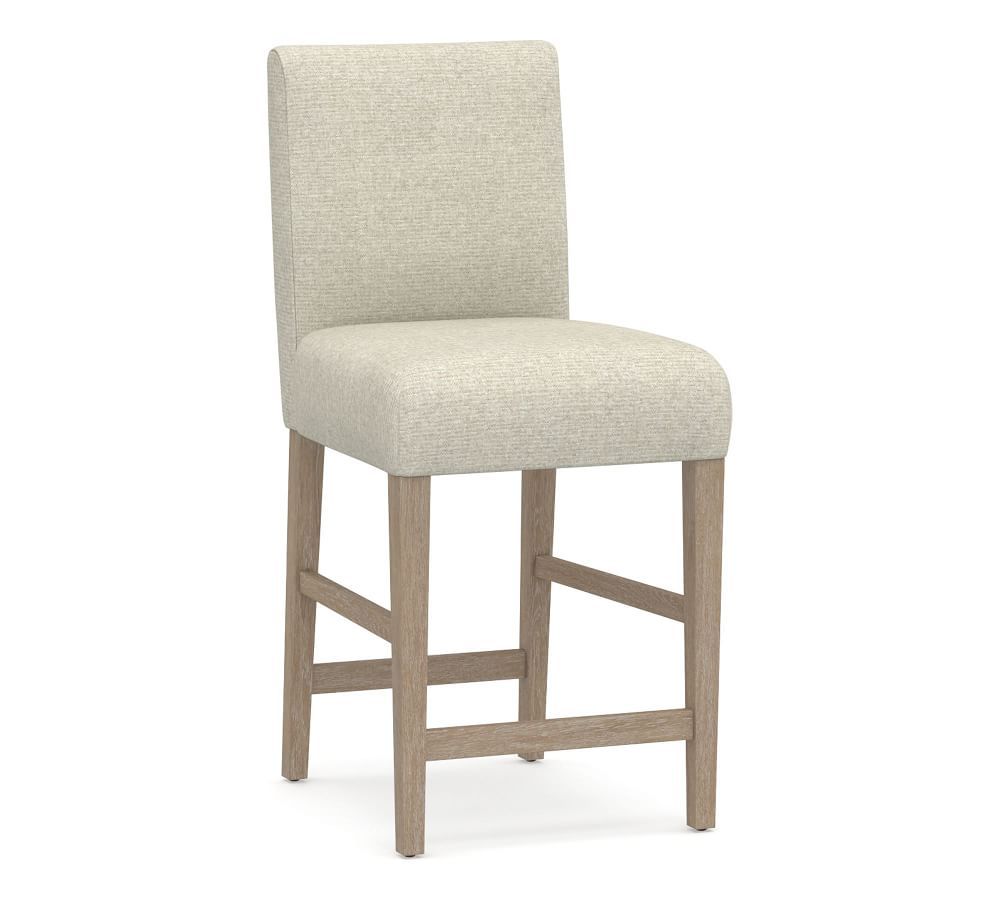 Oliver Upholstered Bar & Counter Stool | Pottery Barn (US)