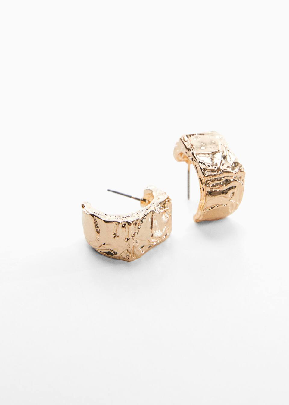 Twisted earrings -  Women | Mango USA | MANGO (US)