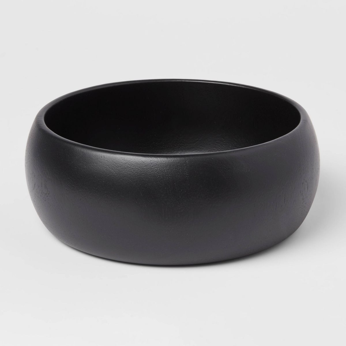 54oz Acacia Modern Serving Bowl Black - Threshold™ | Target