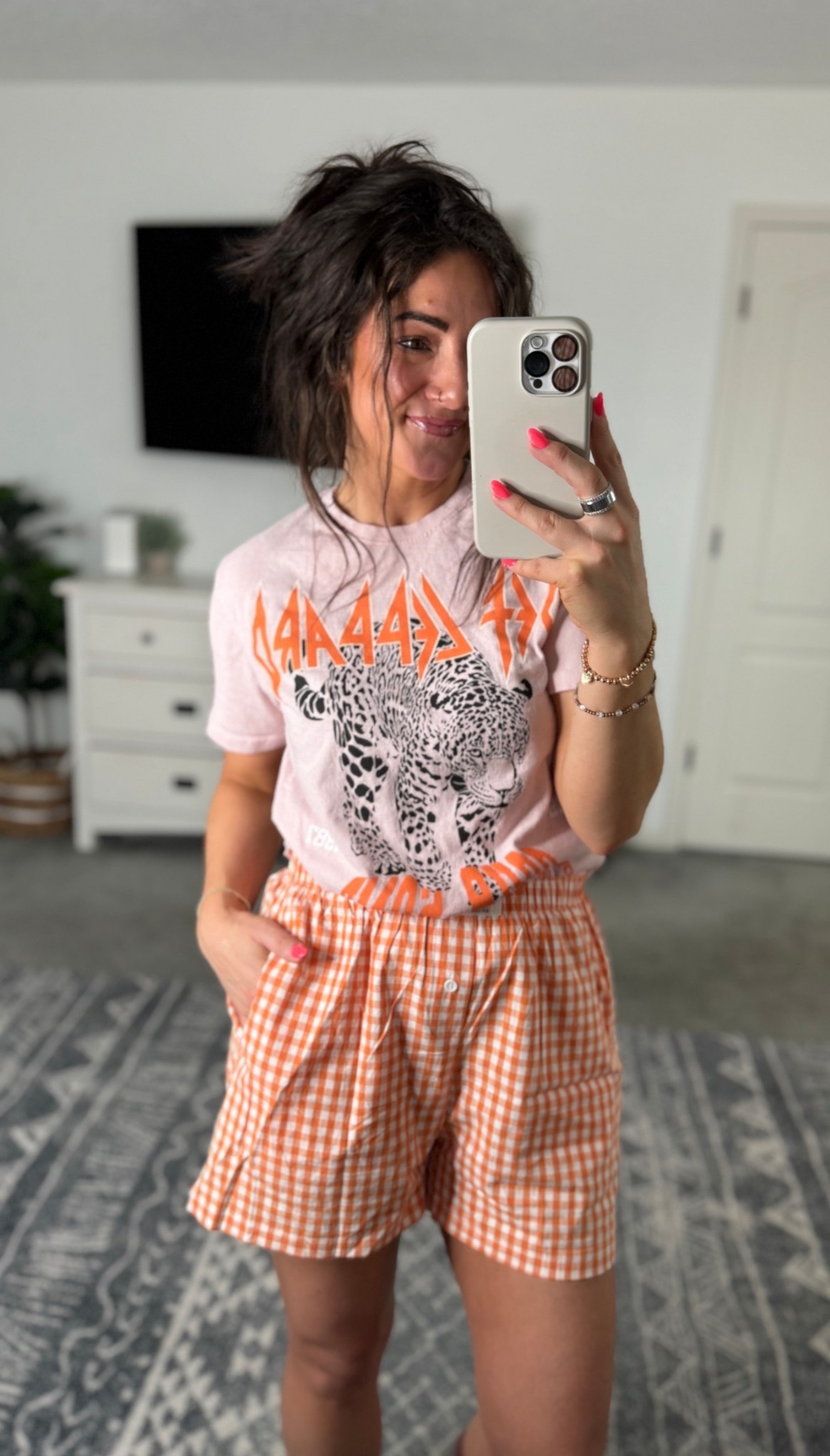 Cute boxer shorts on sale for $10! True to size and come in a bunch of colors! Love them with a graphic tee, but will be a great option to throw on over your swim this summer! 

#LTKootd #LTKActive #LTKSwim