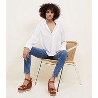 White Revere Collar Shirt New Look | New Look (UK)