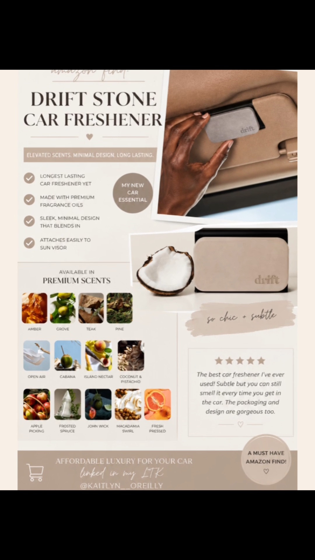 Amazon finds that are actually worth adding to your cart.

Sharing practical, unique, and aesthetic products that make everyday life a little easier. Everything is linked.

#amazonfinds #amazonmusthaves #amazonfavorites #founditonamazon #amazonhome #amazontravel #amazondeals #ltk #ltkcreator #amazoninfluencer #shopamazon #viralfinds

#LTKSaleAlert #LTKBeauty #LTKselfcare #LTKTravel #LTKBeauty #LTKOver40 #LTKHome
