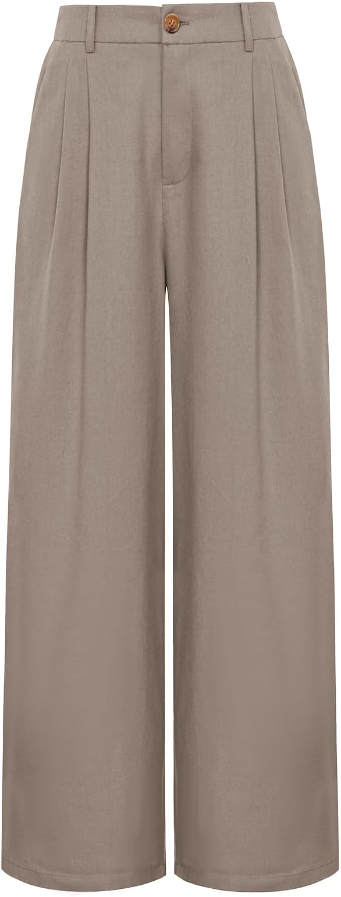 GRACE KARIN Wide Leg Pants for Women Cotton Linen Business Casual Long Trousers Palazzo Pants wit... | Amazon (US)