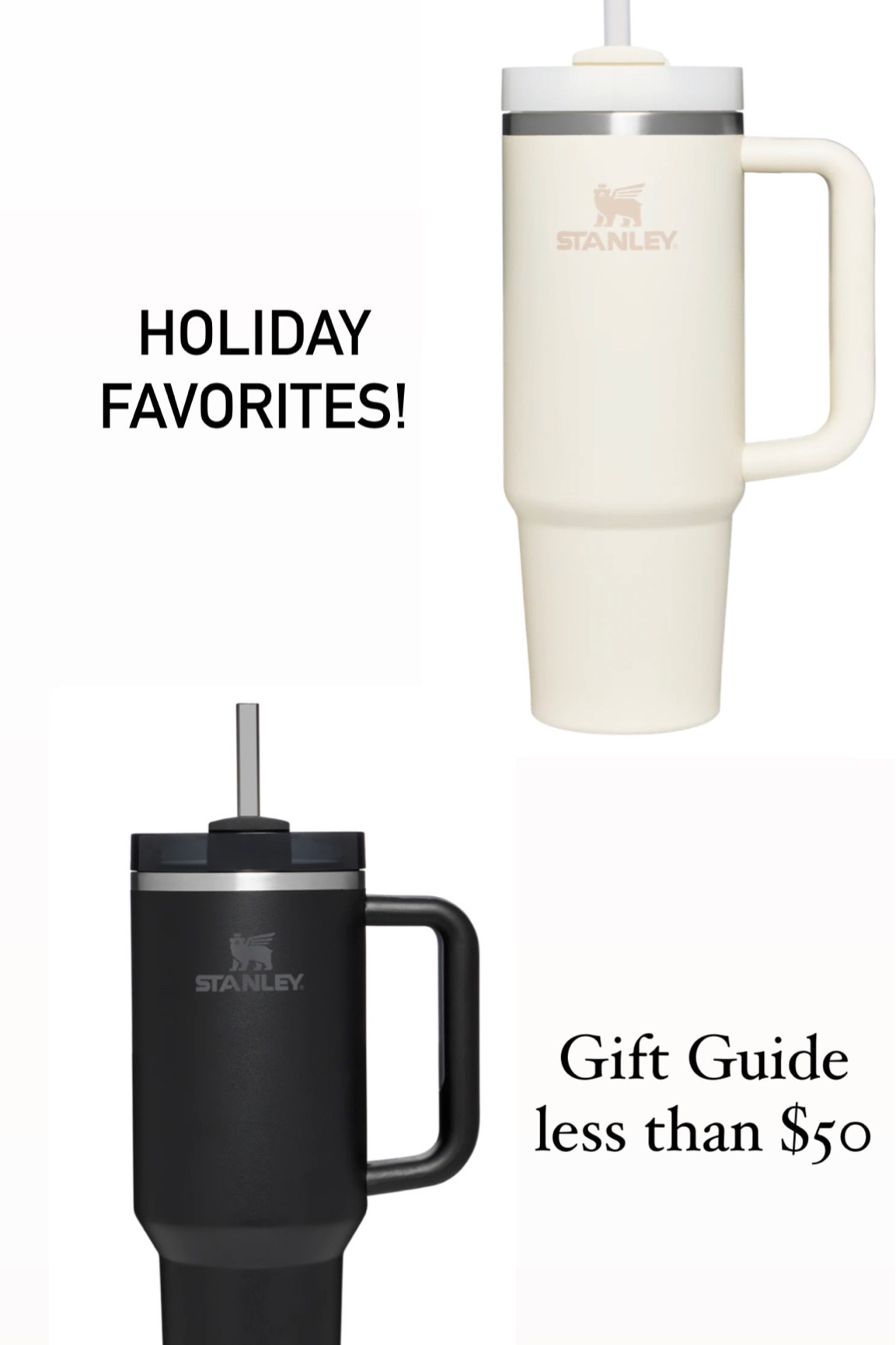 Obsessed with the viral Stanley tumblers! BRB buying all the colors 🤩 two different sizes. Great gifts for the holidays!! 

#LTKHoliday #LTKunder50 #LTKhome
