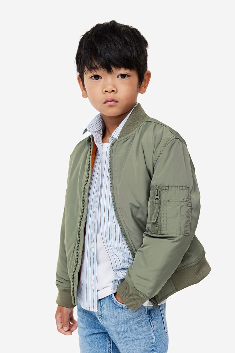 Oversized Bomber Jacket | H&M (US + CA)