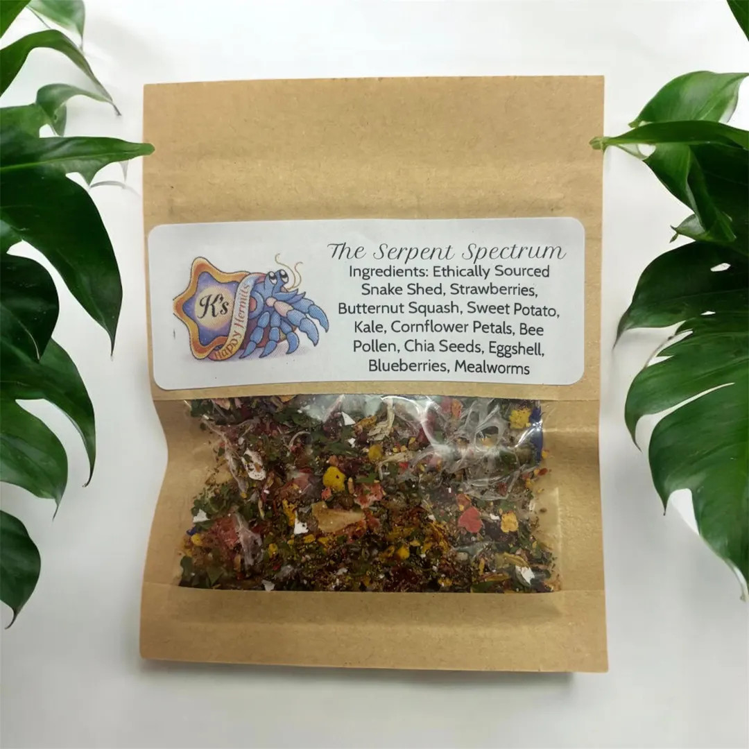 The Serpent Spectrum - Complete Hermit Crab Food Blend With Double Sterelized, Ethically Sourced ... | Etsy (Global)