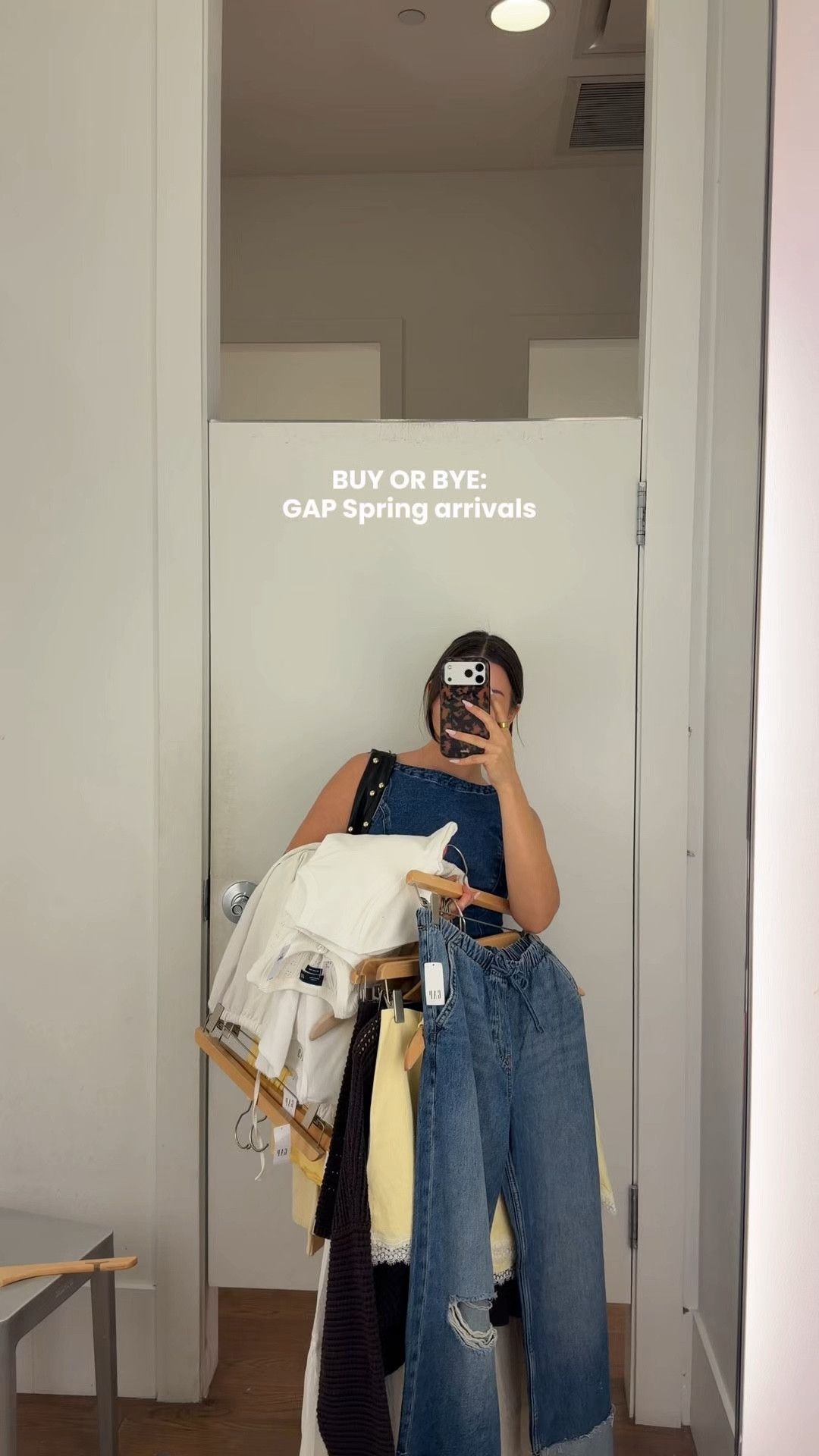 BUY OR BYE: GAP spring arrivals 👖✨ 

I’d recommend sizing down one for the short lace skirt that’s part of the set***

#LTKootd #LTKSpringSale