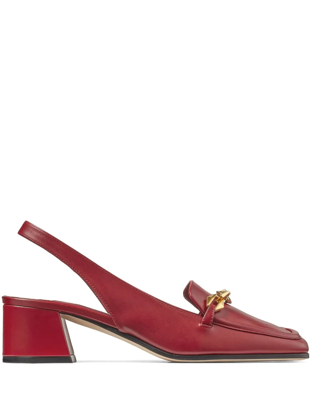 Jimmy Choo Diamond Tilda 45mm Leather Pumps - Farfetch | Farfetch Global