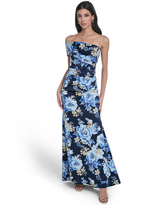 Women's One-Shoulder Ball Gown | Macy's