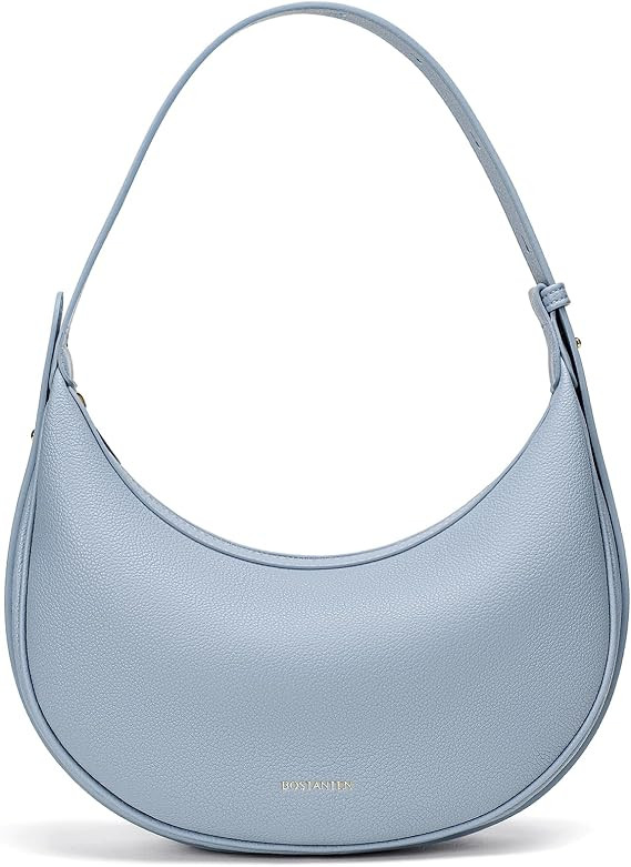 BOSTANTEN Crescent Shoulder Bag Vegan Leather Purses for Women Trendy Crossbody Clutch Hobo Handb... | Amazon (US)
