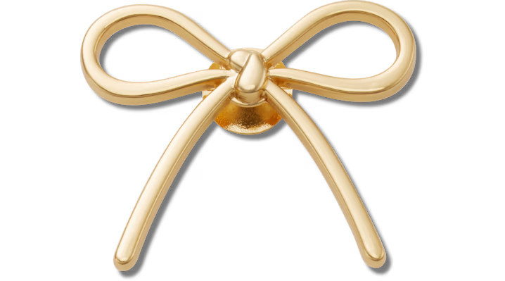 18K Gold Thin Bow | Crocs (US)